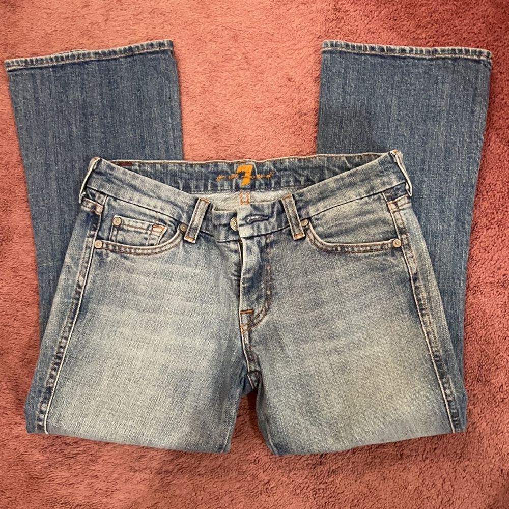 7 For All Mankind Cropped jean - size 28 - Picture 3 of 7